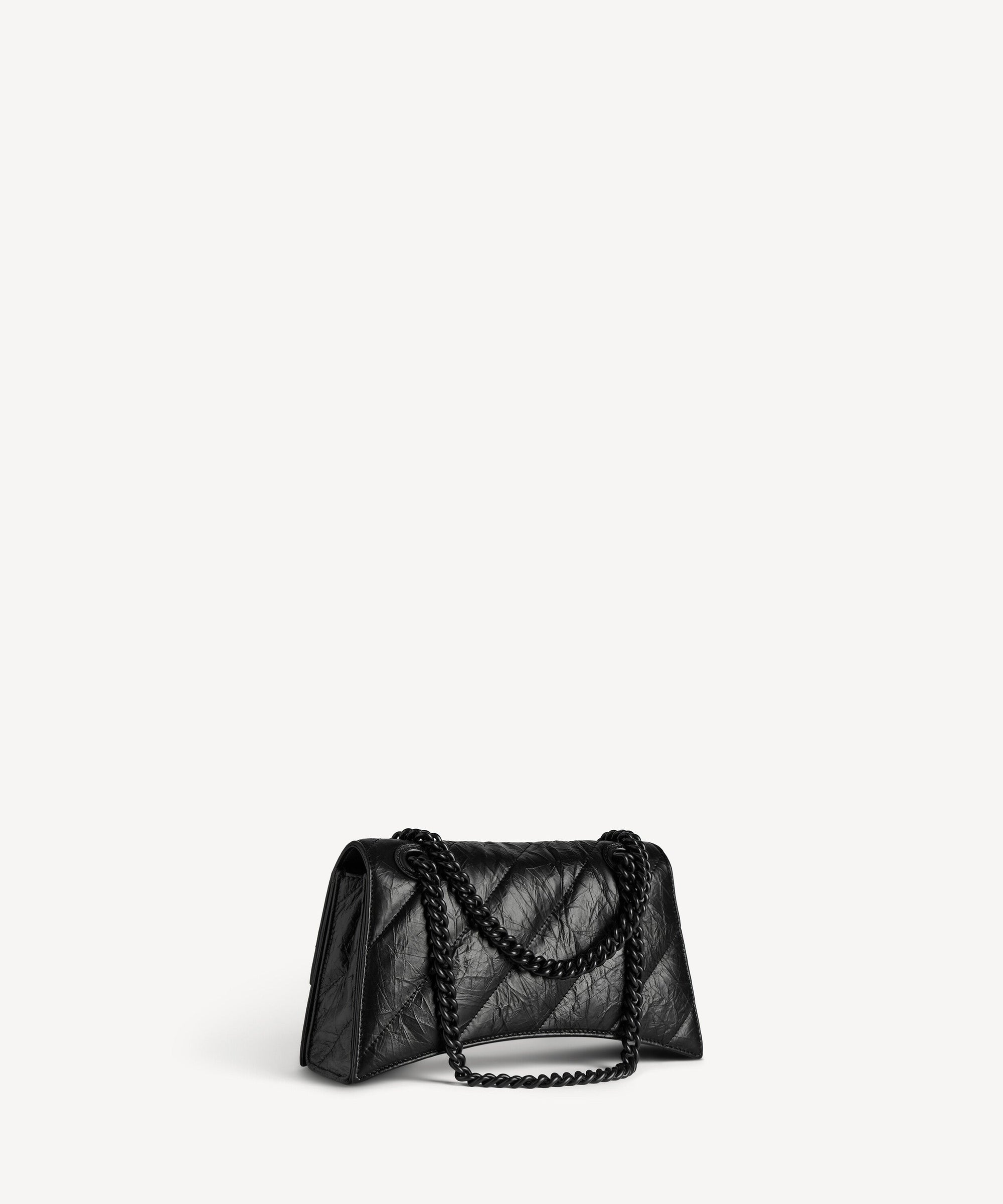 Crush Chain Bag Small - Black
