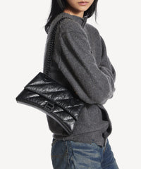 Crush Chain Bag Small - Black