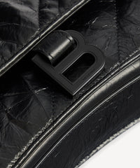 Crush Chain Bag Small - Black