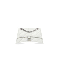 Crush Chain Bag Small - Optic White