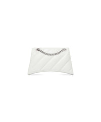 Crush Chain Bag Small - Optic White
