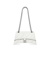 Crush Chain Bag Small - Optic White