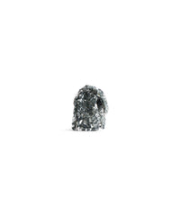 Crush Small Chain Bag With Sequins - Silver