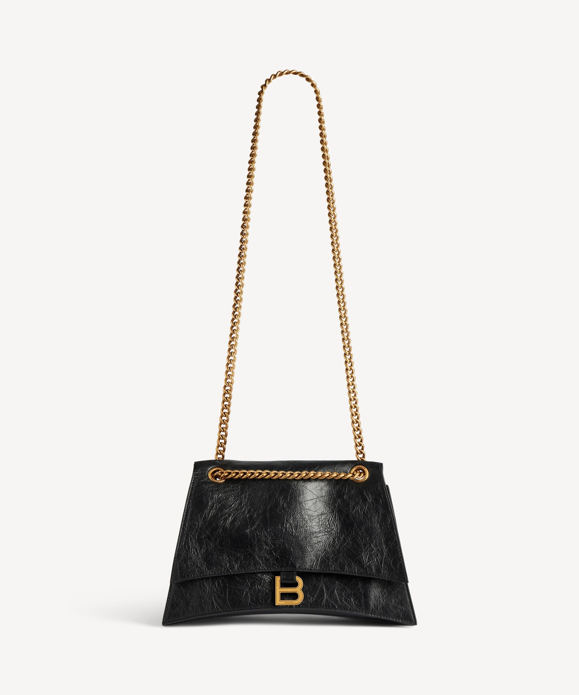 Crush Chain Bag Medium - Black