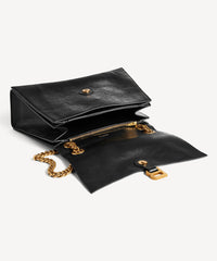 Crush Chain Bag Medium - Black