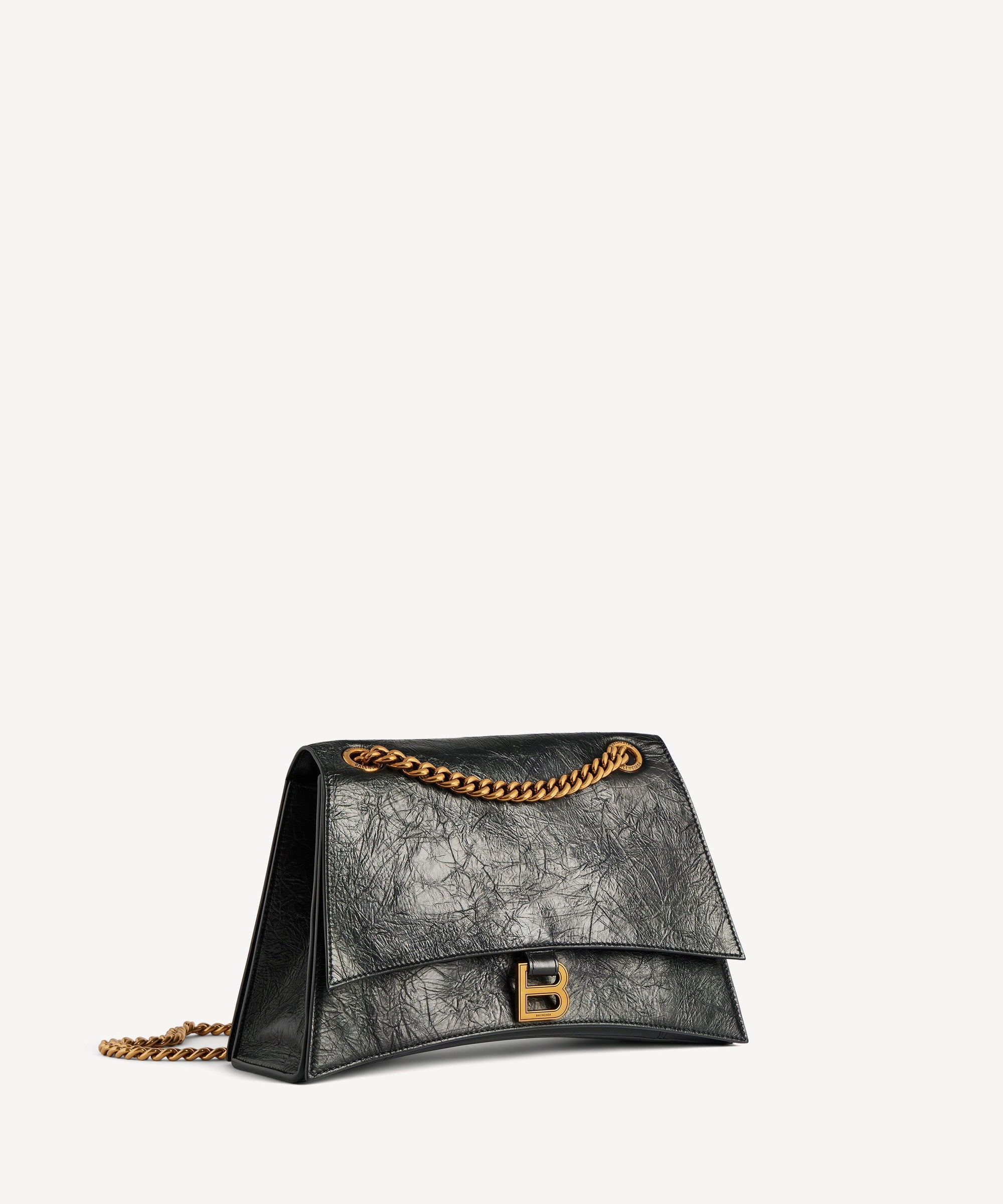 Crush Chain Bag Medium - Black