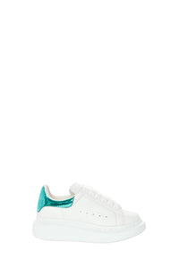 Leath.S.Rubb Molly white & green Sneakers - White & Green