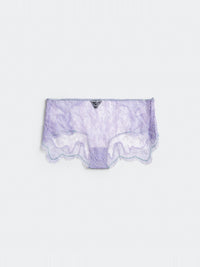 Floral Lace wisteria Briefs - Wisteria