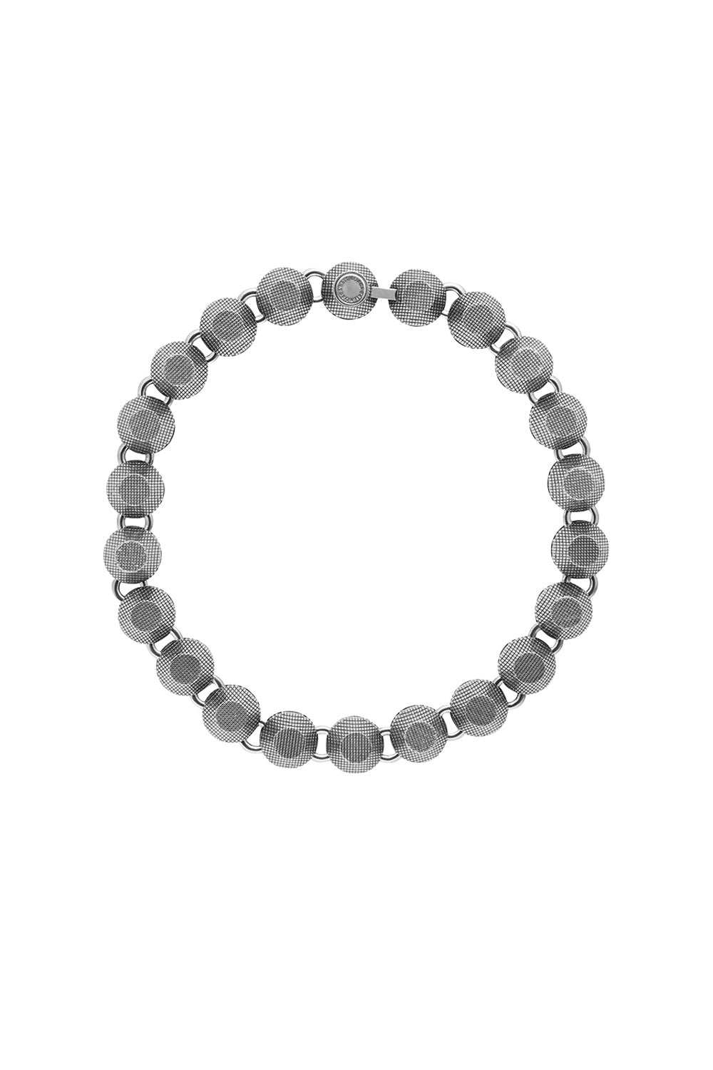 Cagole antique silver Choker - Antique Silver
