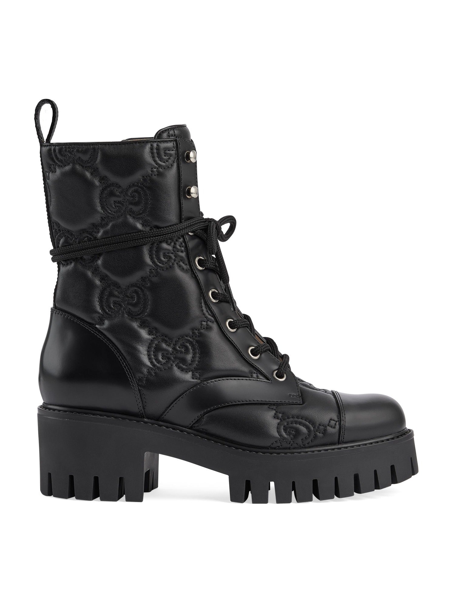 Gucciquilted black 25mm Boots - Black