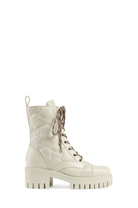 Gucciquilted milk white 25mm Boots - Milk White