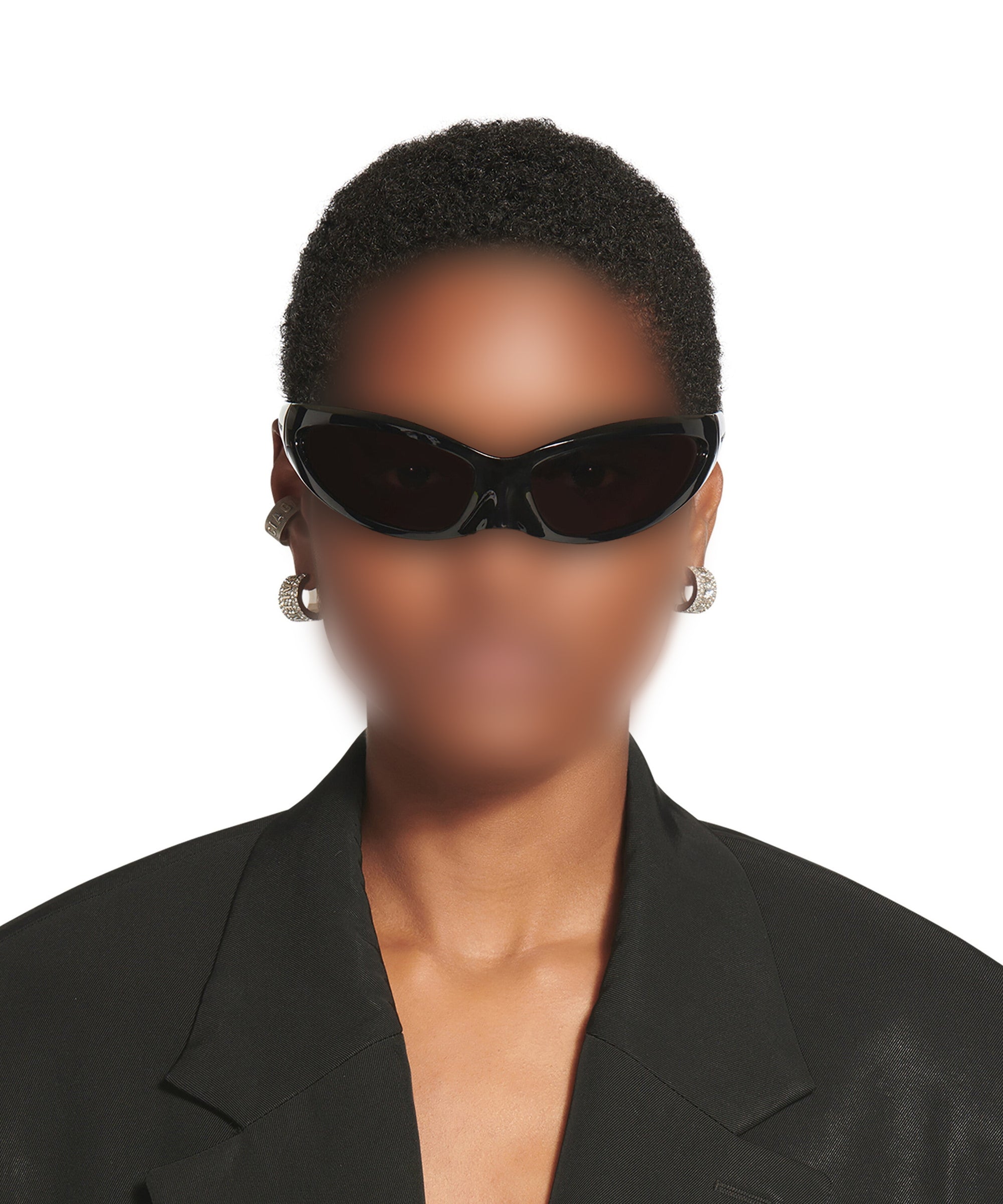 Skin Cat Sunglasses - Black