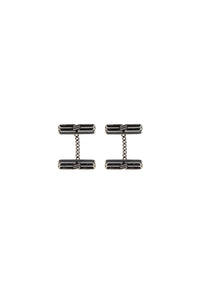 BB Icon antique silver Cufflinks - Antique Silver