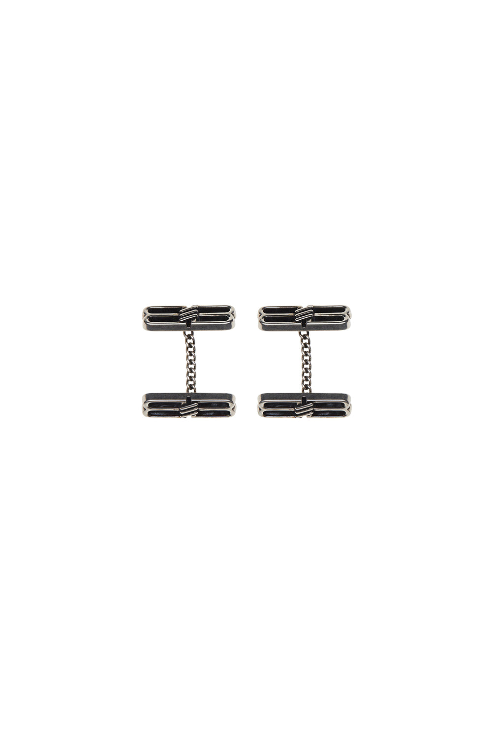 BB Icon antique silver Cufflinks - Antique Silver