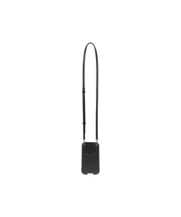 Cash Phone Pouch With Strap - Black & White