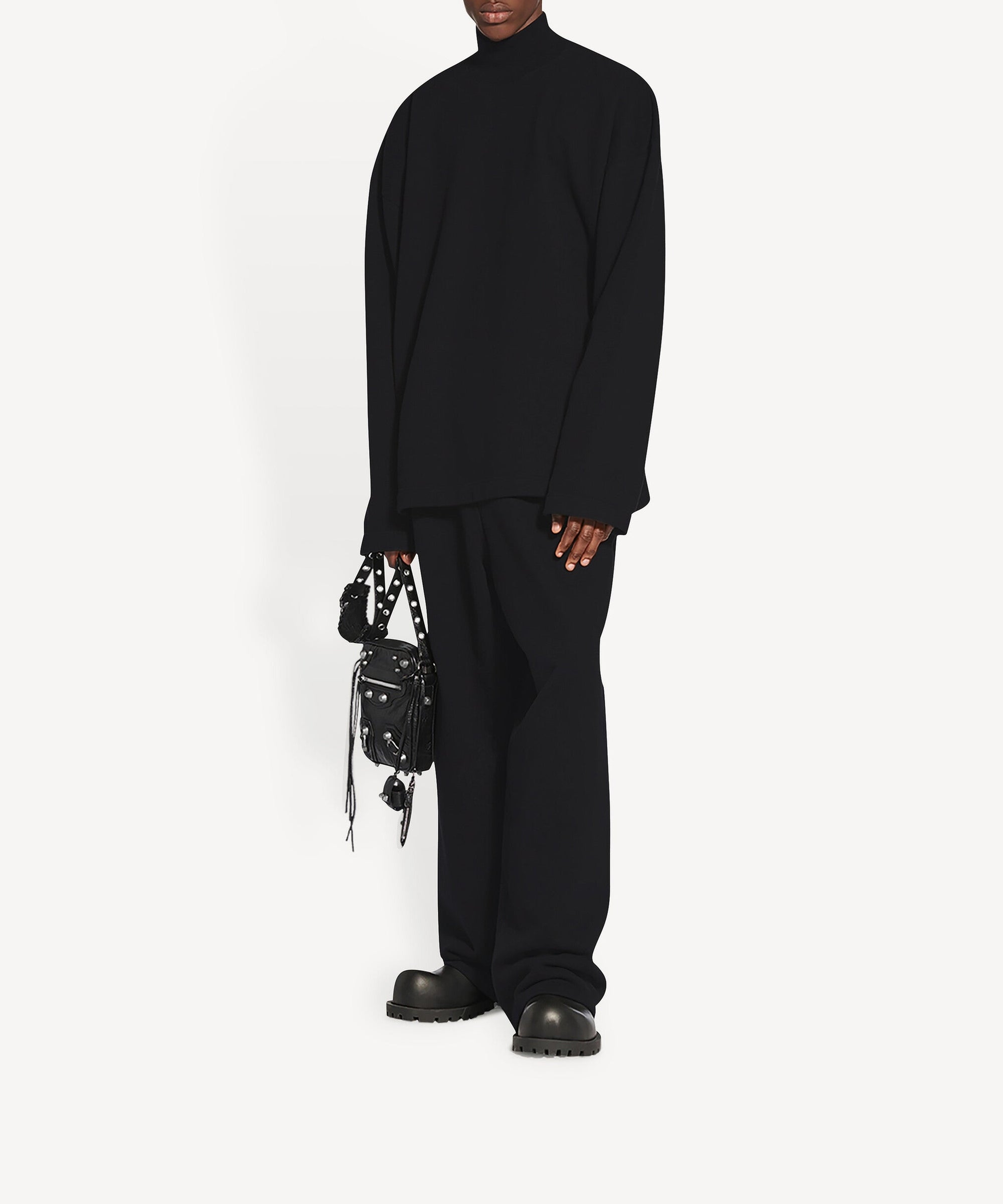 Le Cagole Crossbody Bag - Black