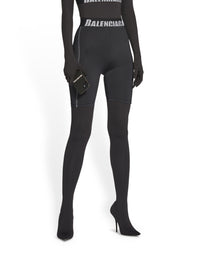 Cycling black & cocoa Short - Black & Cocoa