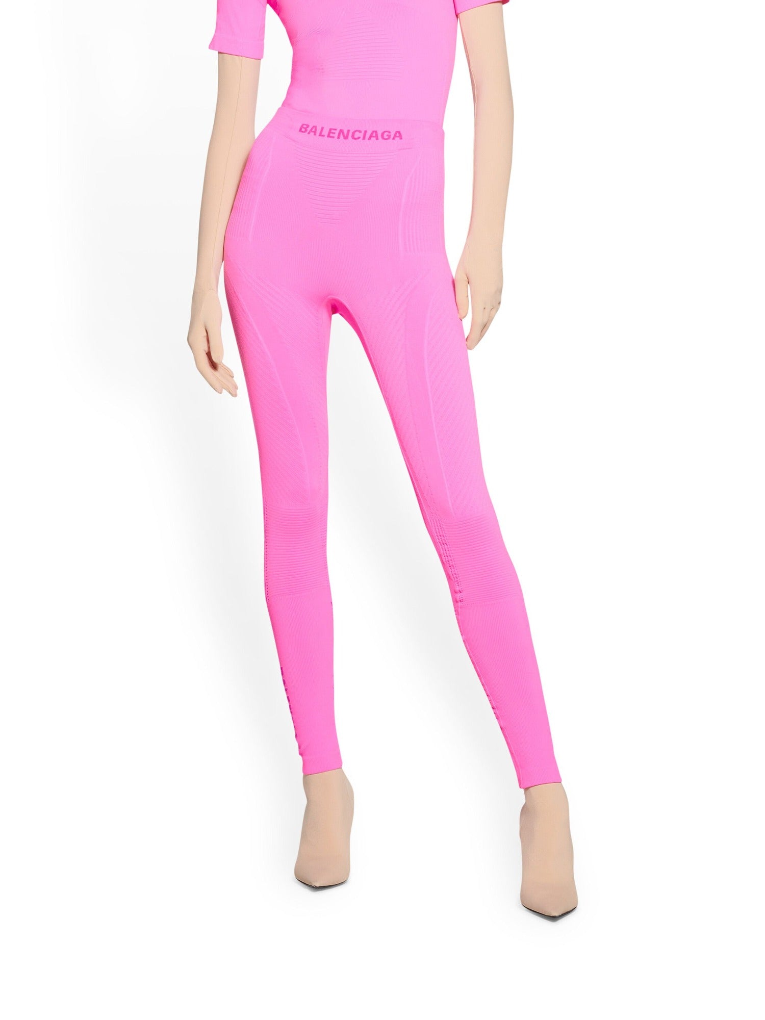 Athletic fuxia Leggings - Fuxia