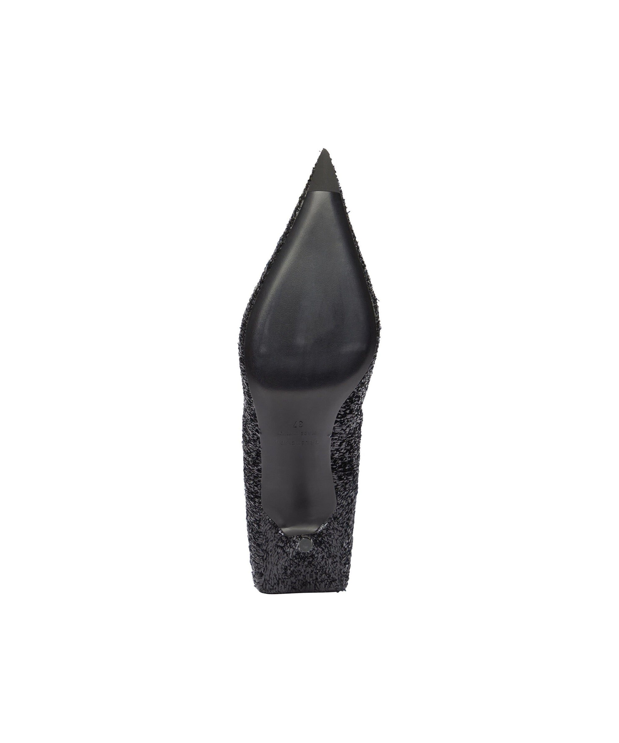Square Knife 80 Pumps - Black