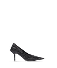 Square Knife 80 Pumps - Black
