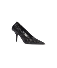Square Knife 80 Pumps - Black