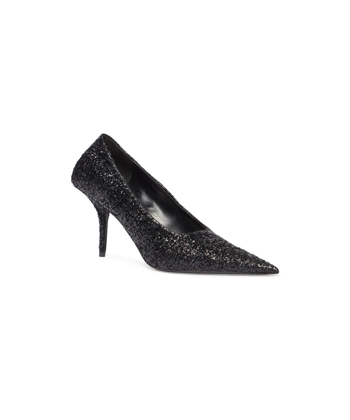 Square Knife 80 Pumps - Black