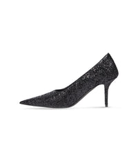 Square Knife 80 Pumps - Black