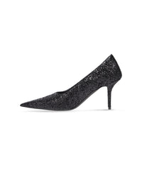 Square Knife 80 Pumps - Black