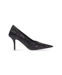 Square Knife 80 Pumps - Black