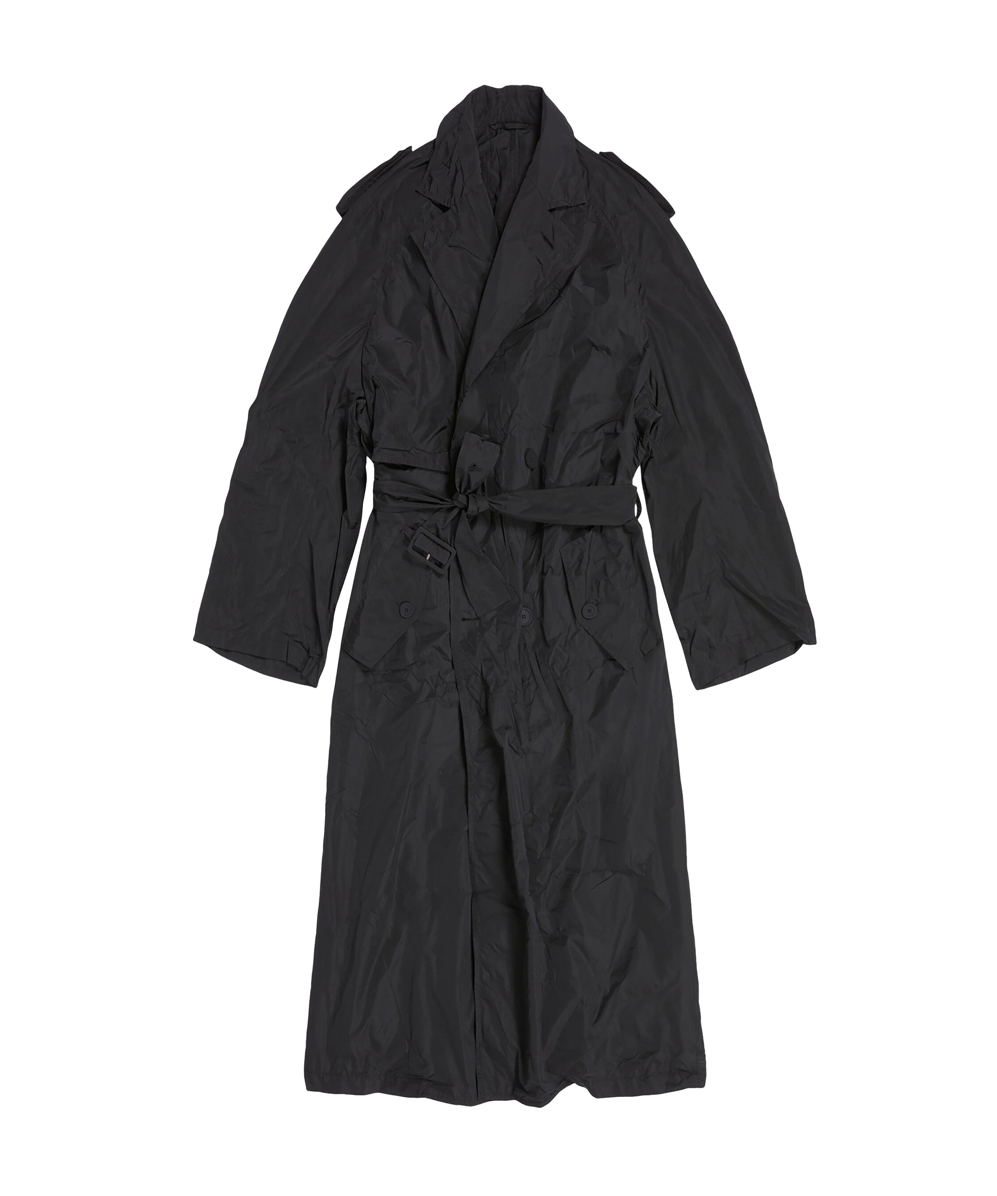Packable Trench - Black