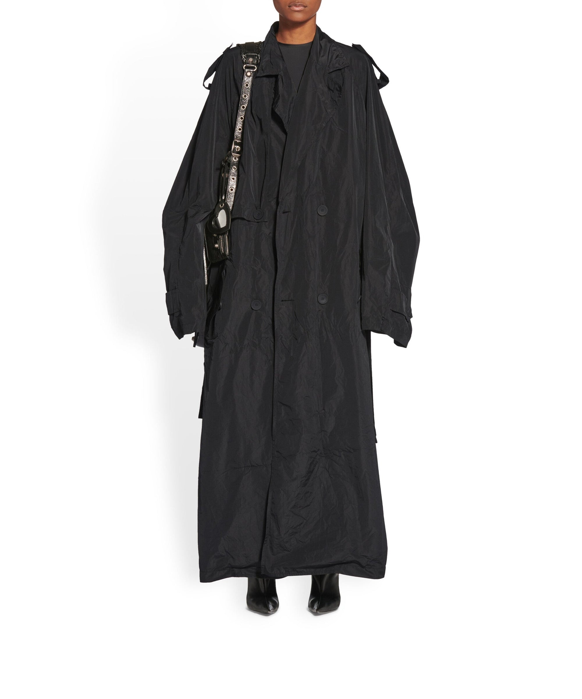 Packable Trench - Black