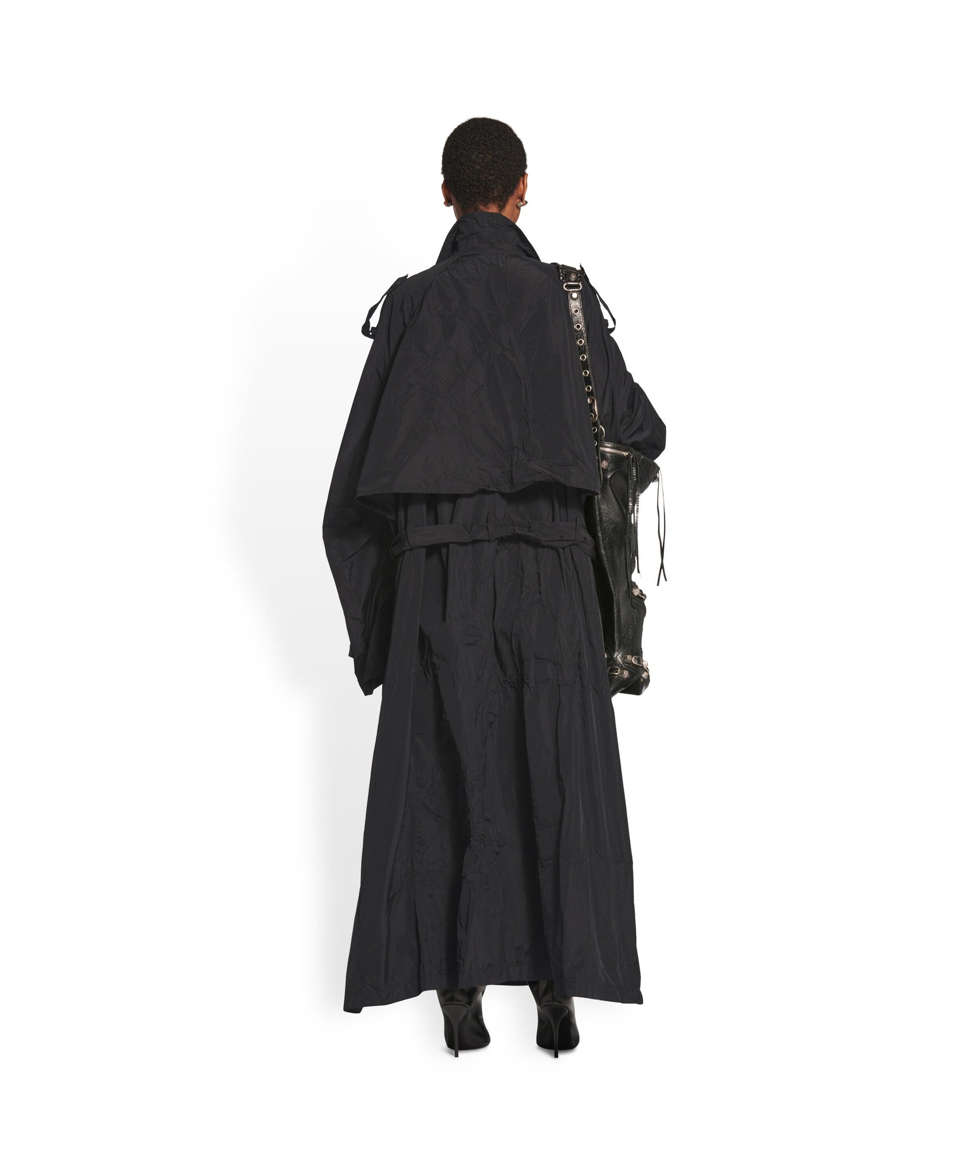 Packable Trench - Black