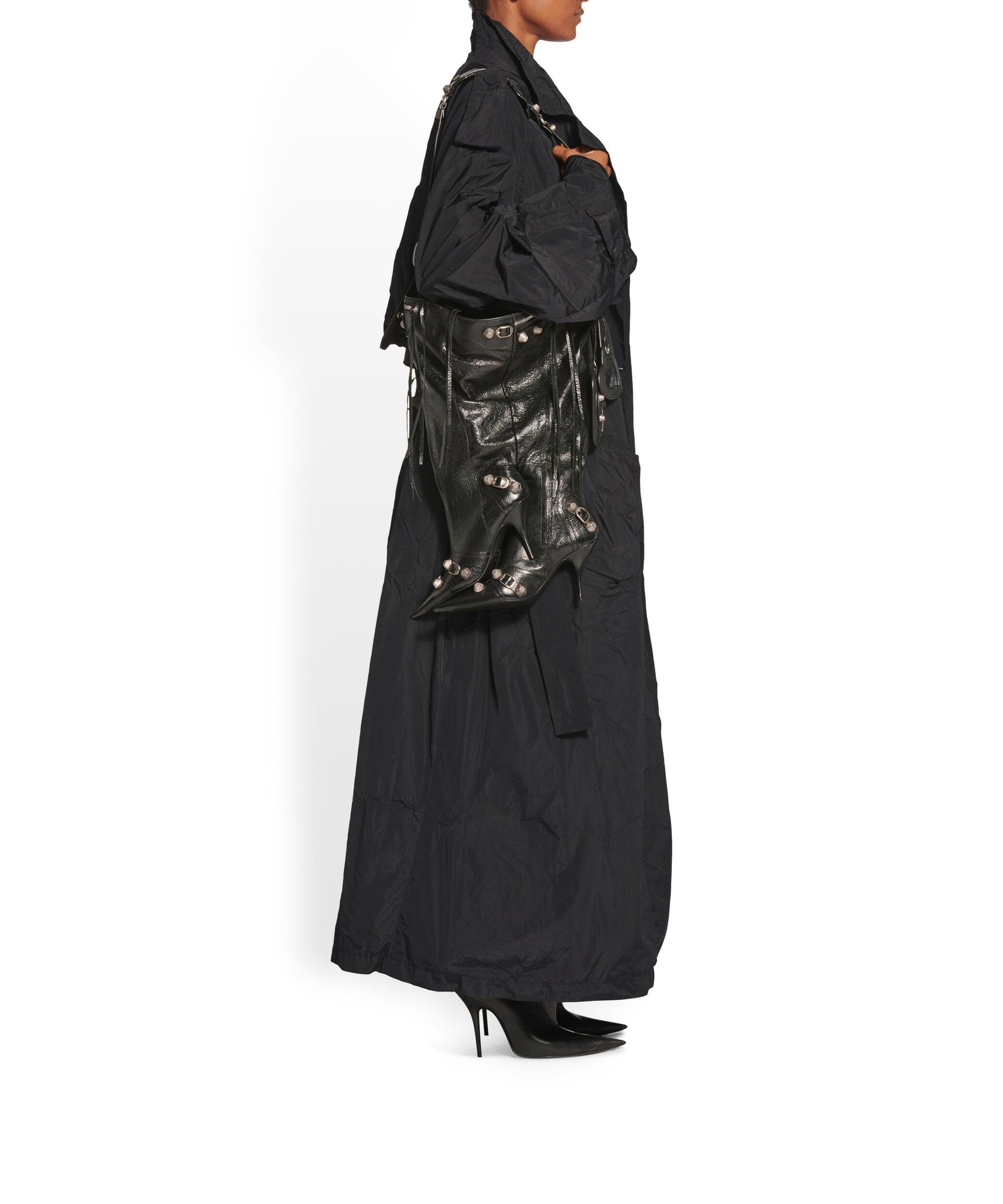 Packable Trench - Black