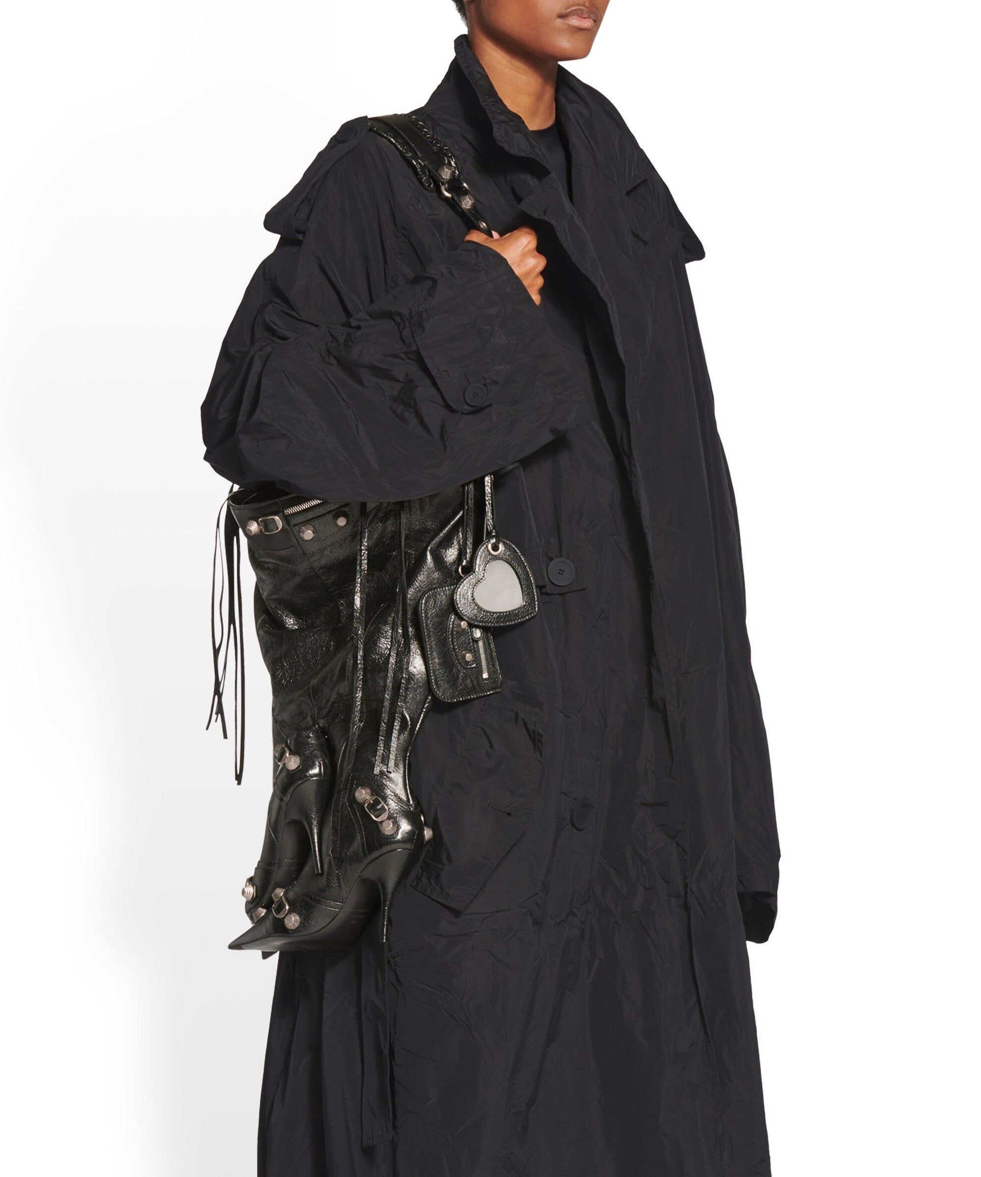 Packable Trench - Black