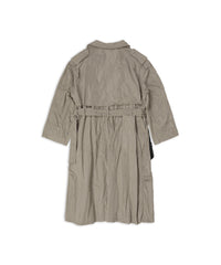 Packable Trench - Grey