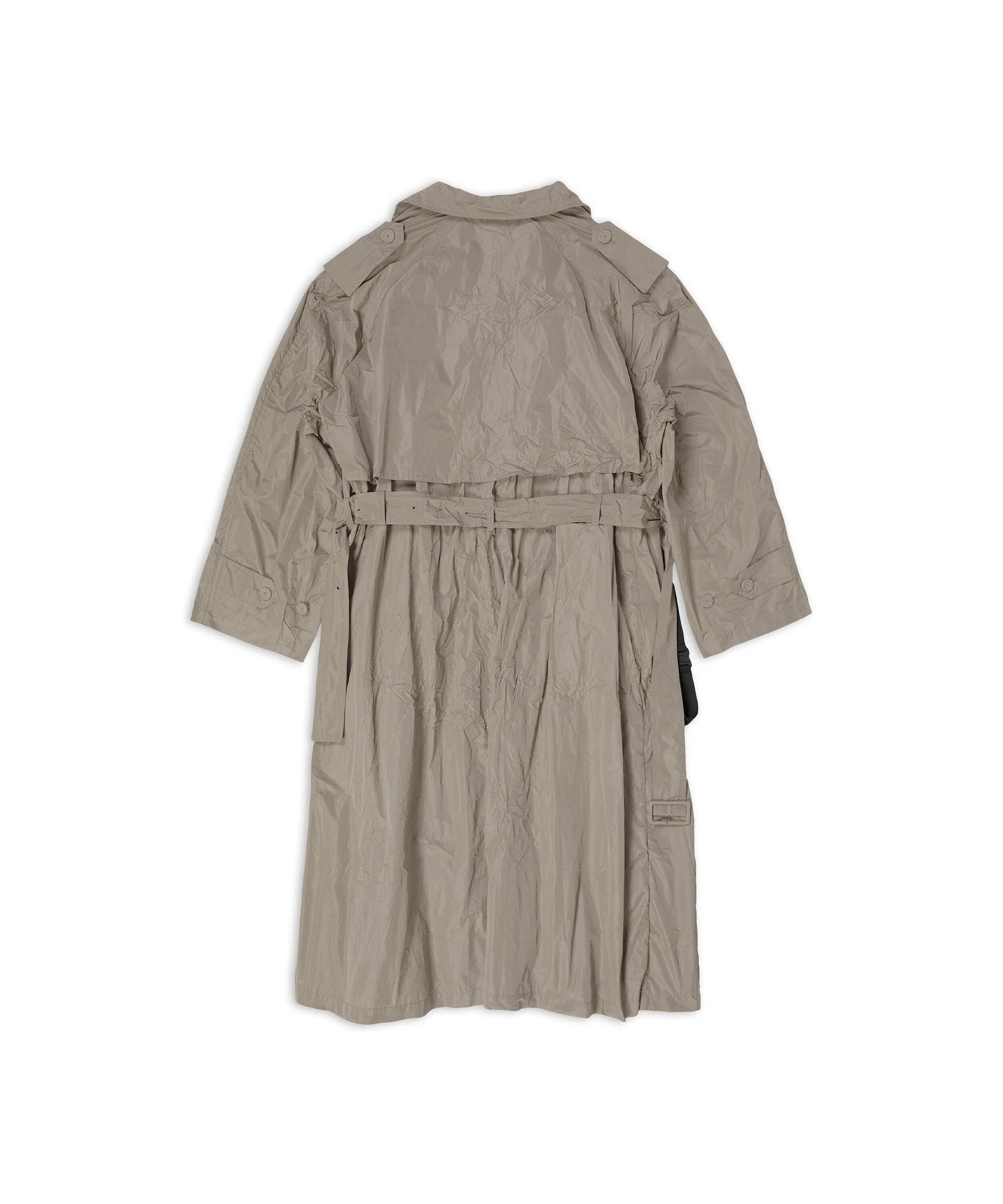 Packable Trench - Grey