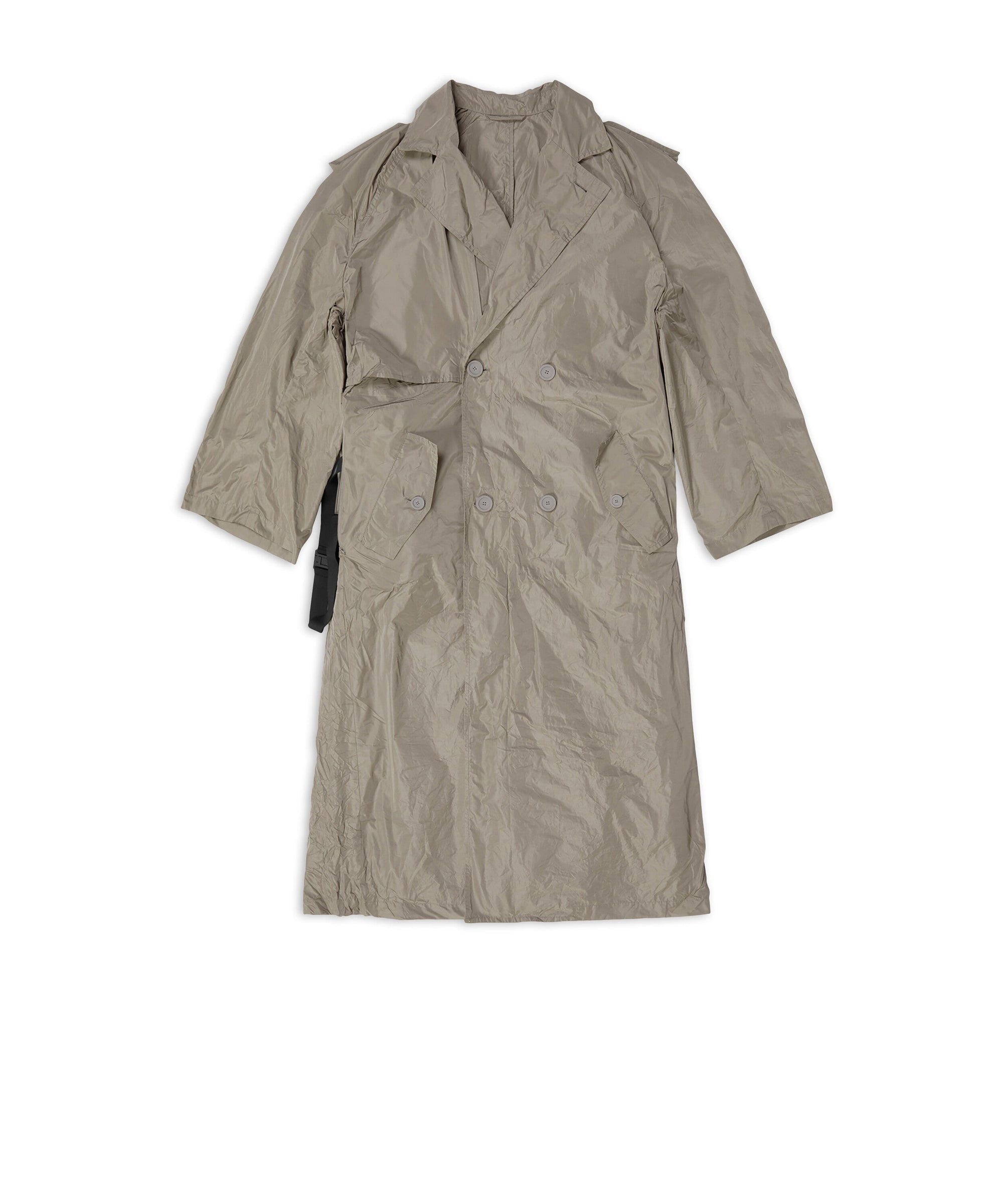 Packable Trench - Grey