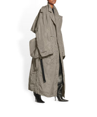 Packable Trench - Grey