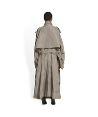 Packable Trench - Grey