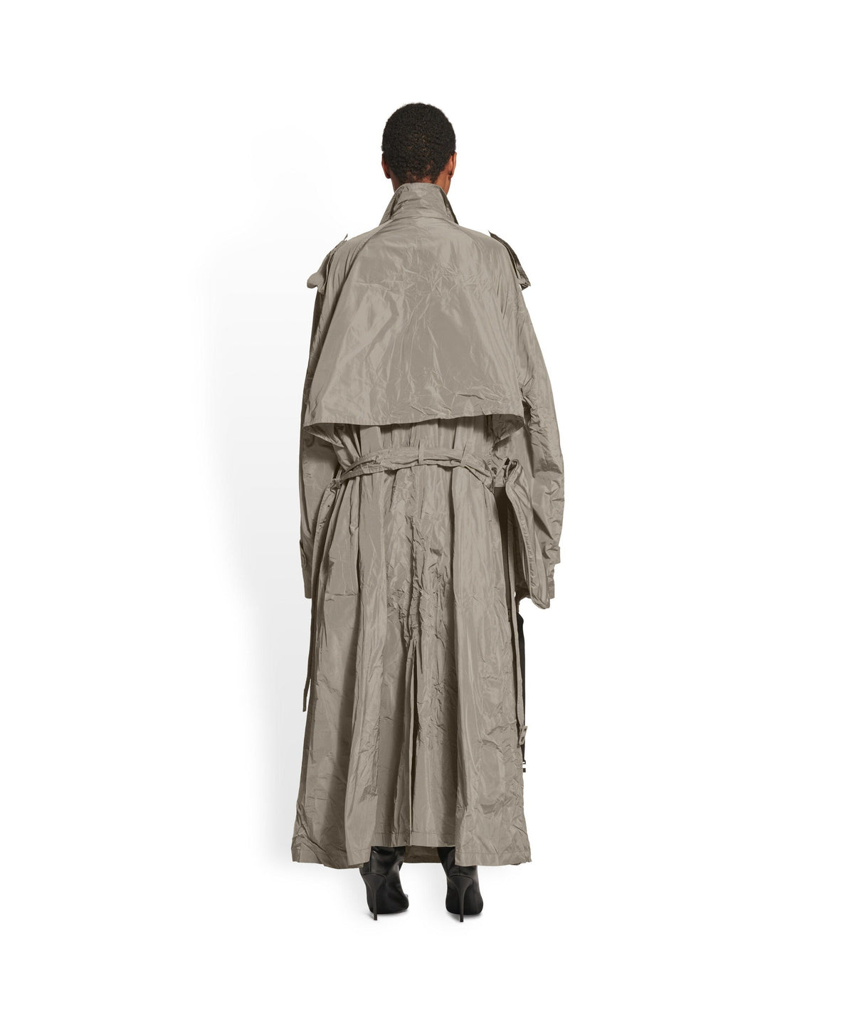 Packable Trench - Grey