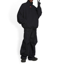 3B Sports Icon Pull-Over Tracksuit Jacket - Black