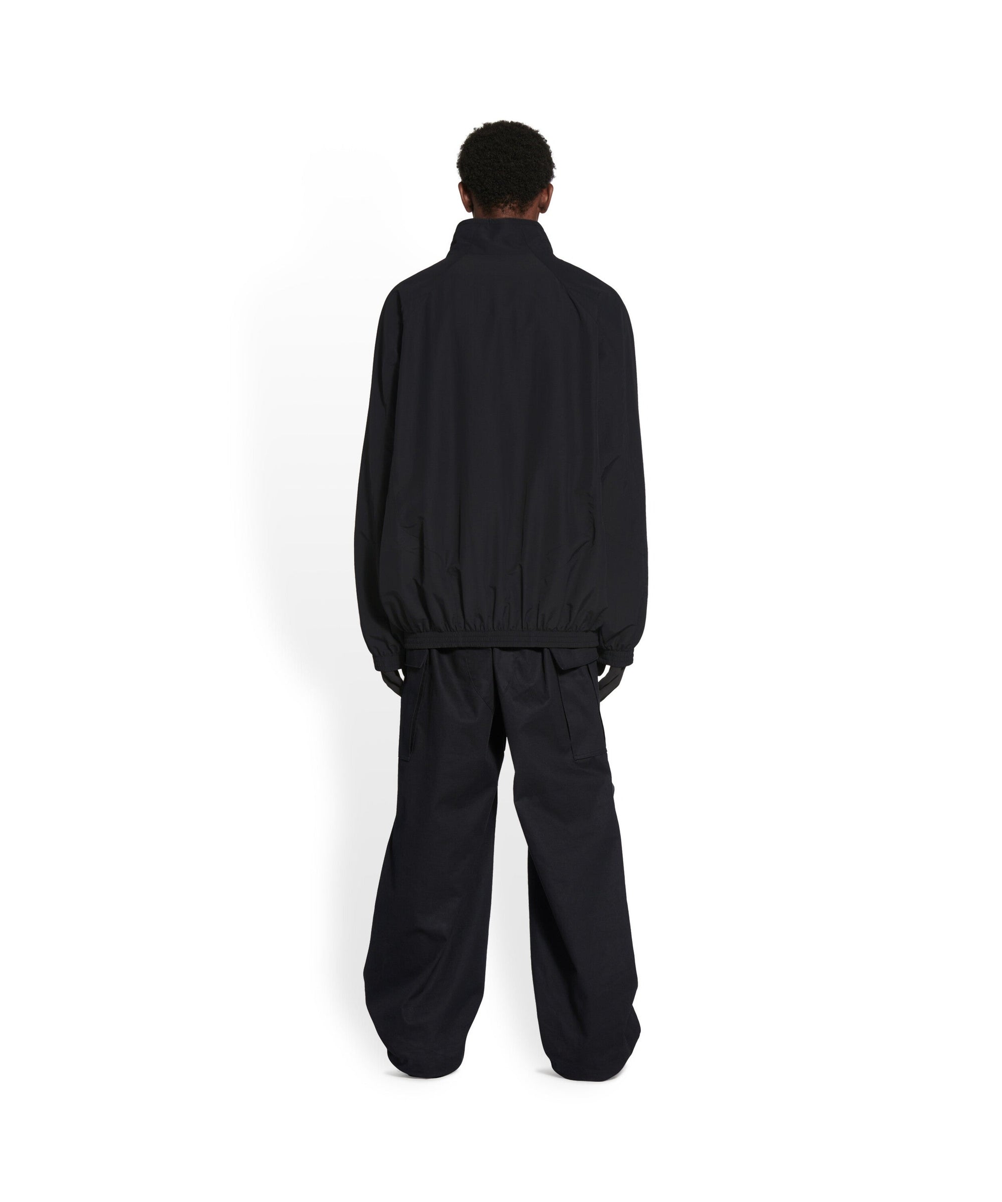 3B Sports Icon Pull-Over Tracksuit Jacket - Black