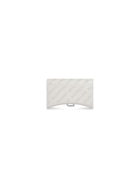 Hourglass optic white Wallet On Chain with Rhinestones optic white - Optic White