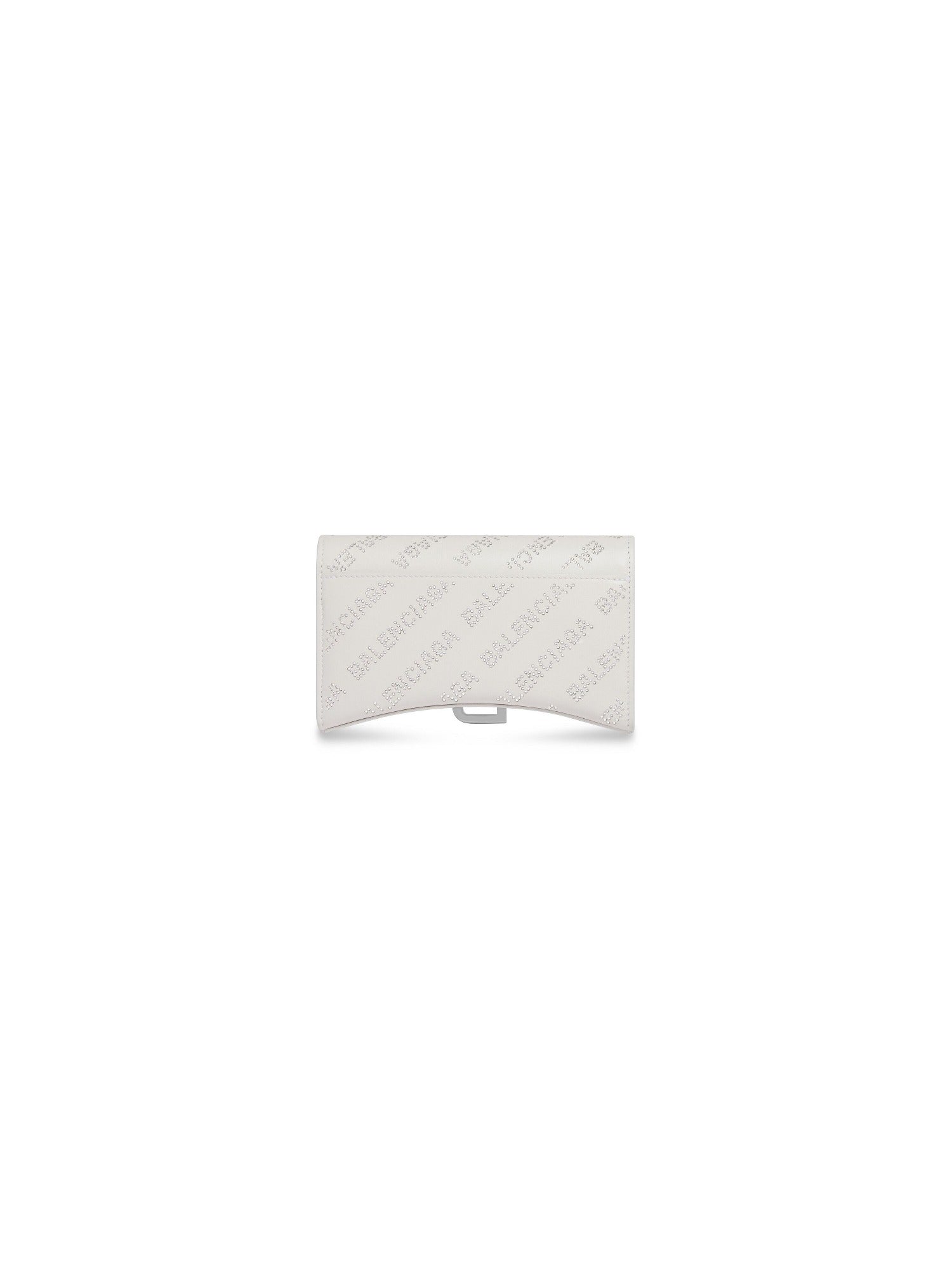 Hourglass optic white Wallet On Chain with Rhinestones optic white - Optic White