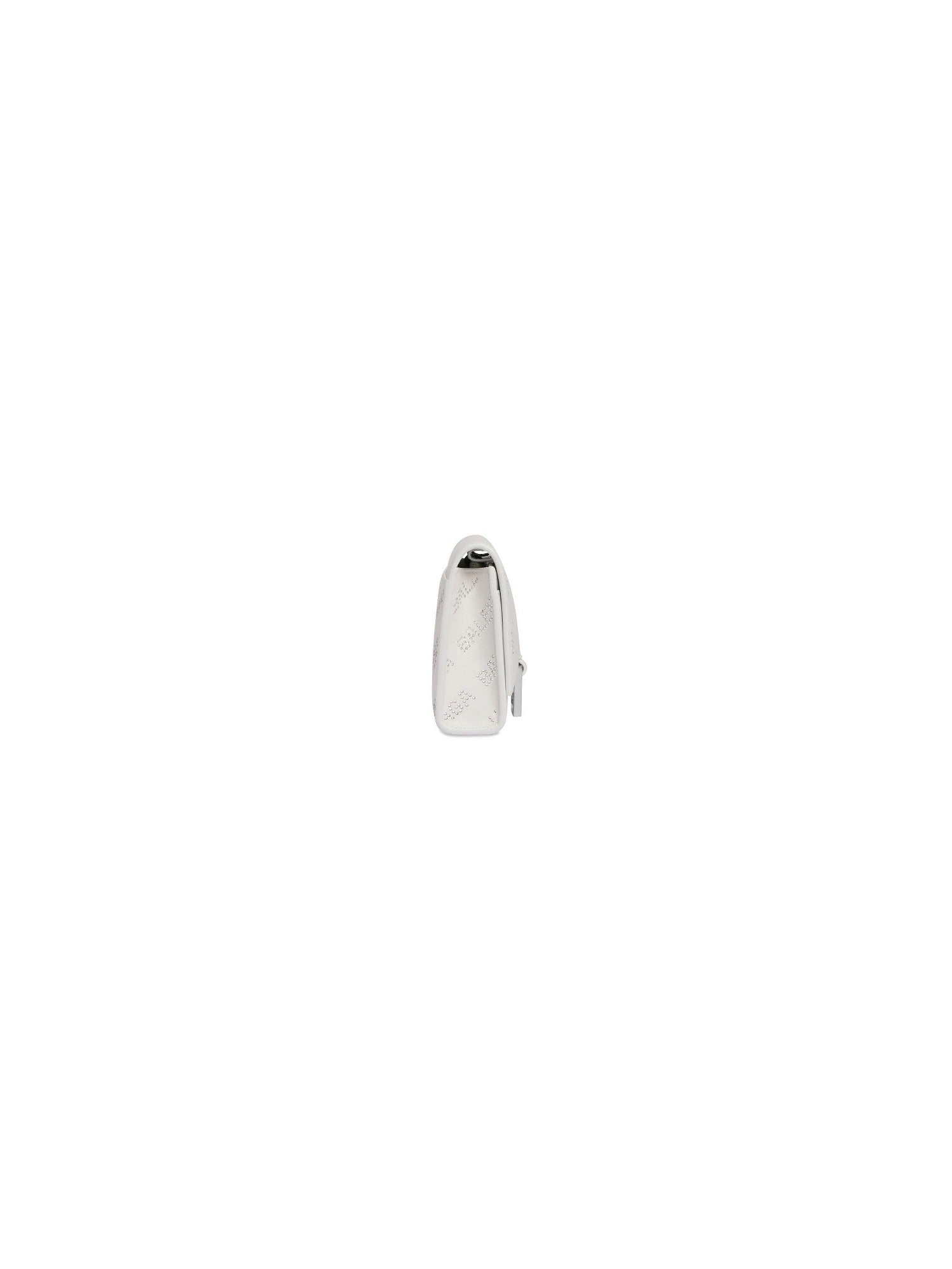 Hourglass optic white Wallet On Chain with Rhinestones optic white - Optic White
