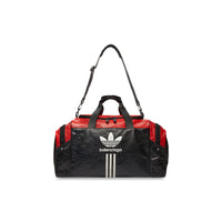 Balenciaga x Adidas Gym Bag - Black & Tomato Red