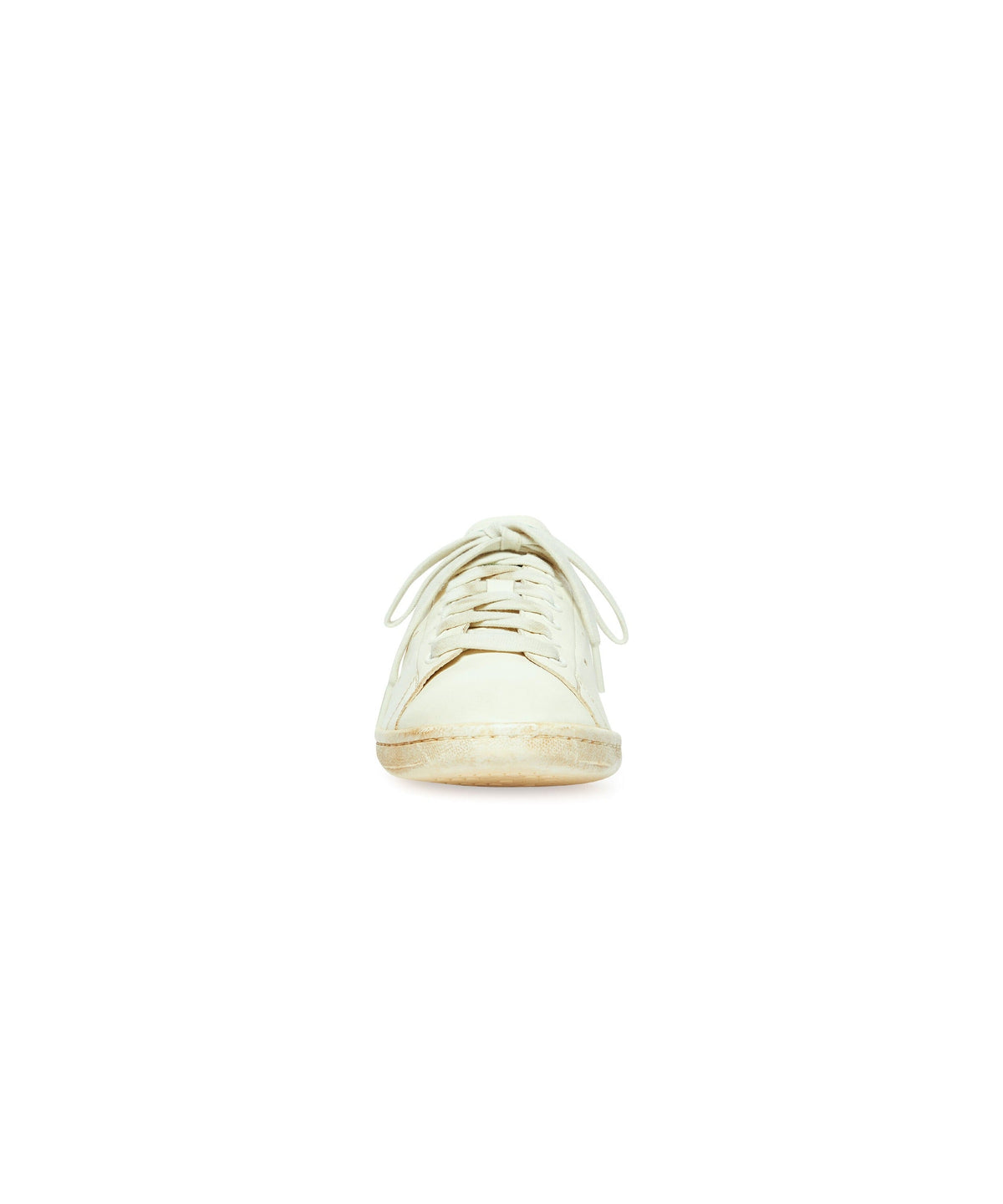 Balenciaga x Adidas Stan Smith Worn-Out Sneakers - Off White & Green