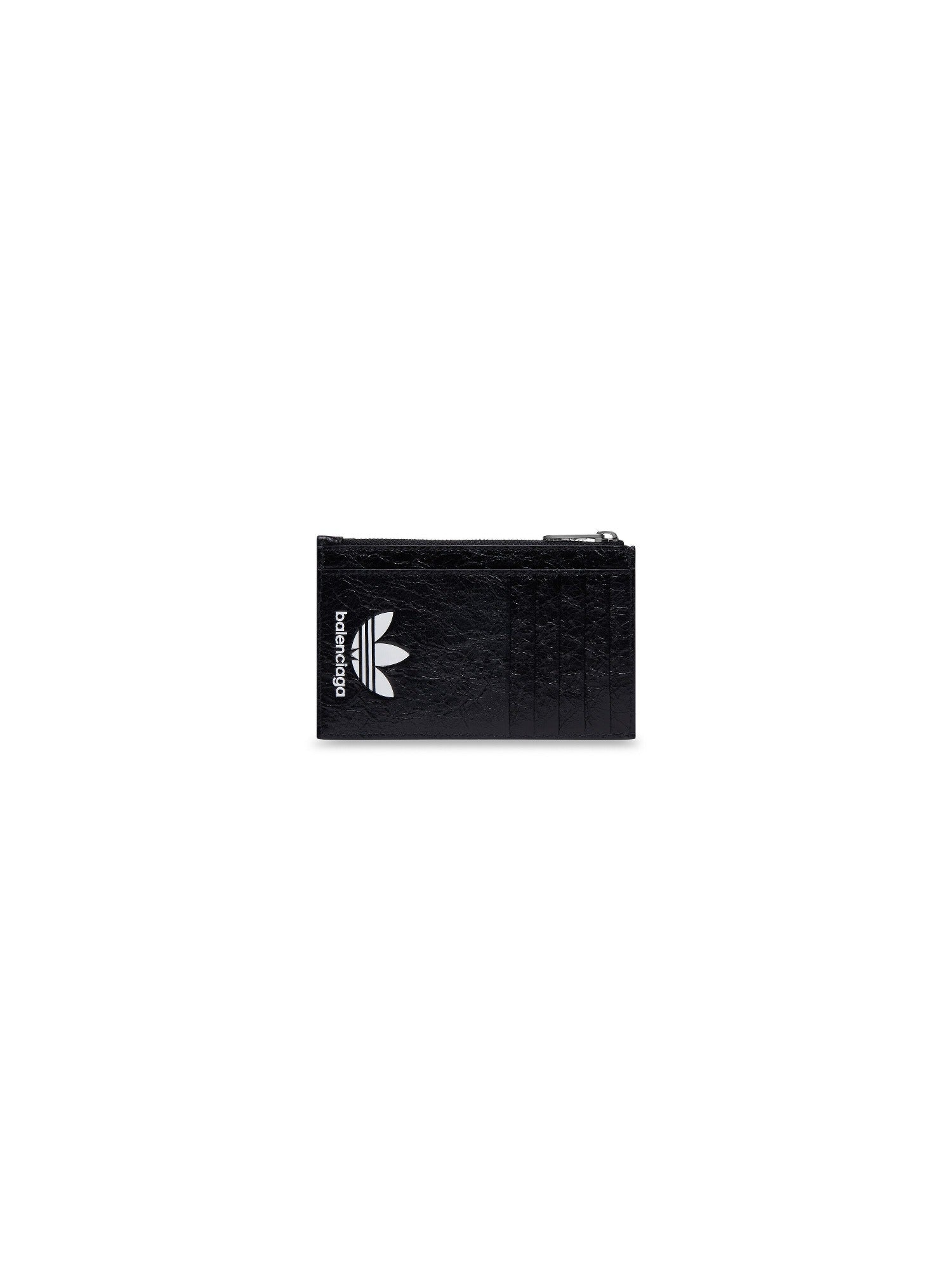Balenciaga x Adidas black & white Long Coin And Card Holder - Black & White