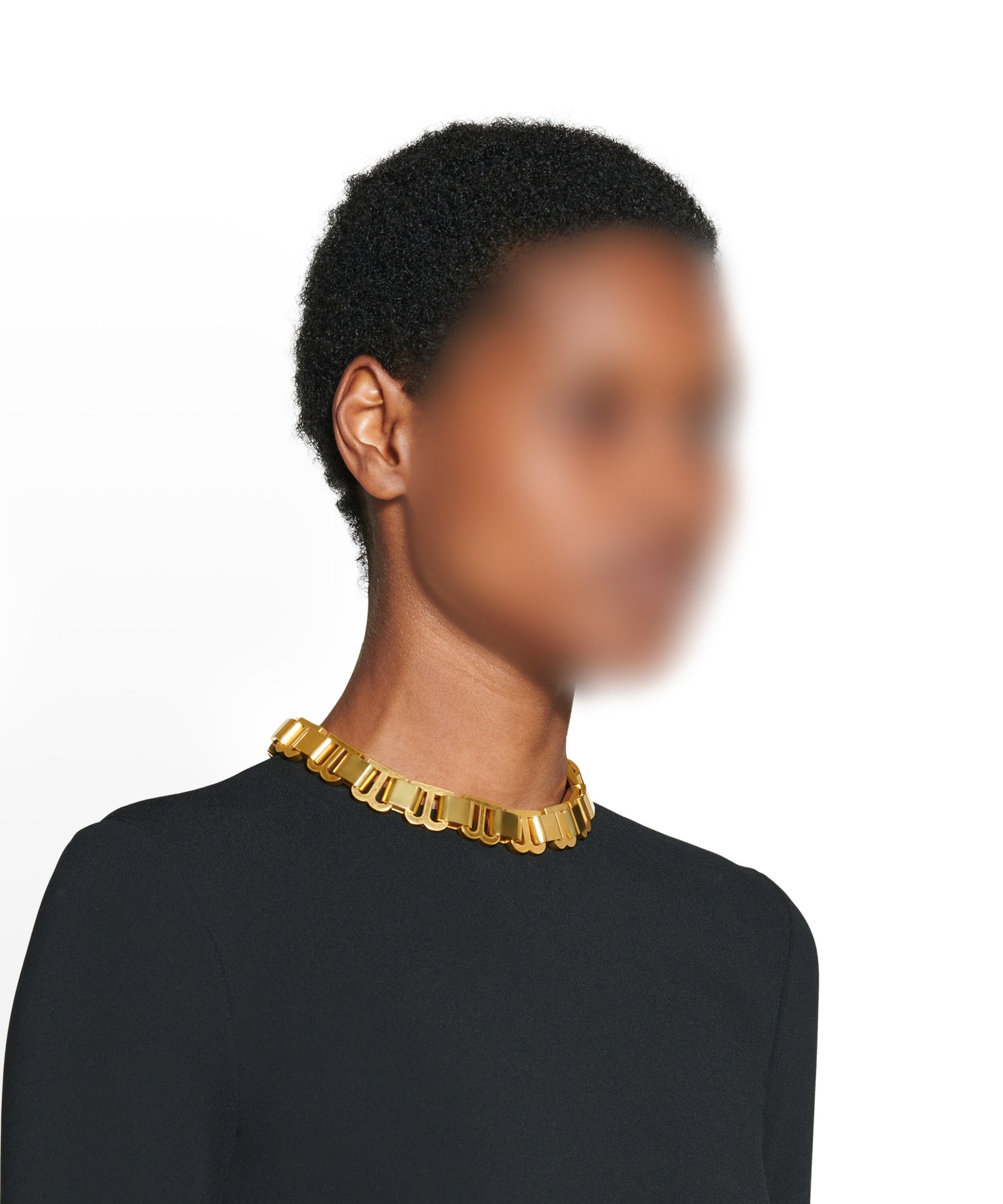 Hourglass Choker - Gold