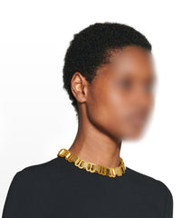 Hourglass Choker - Gold